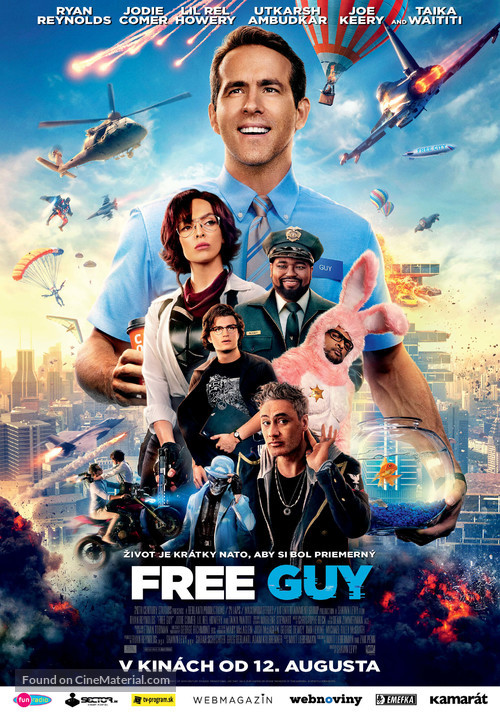 Free Guy - Slovak Movie Poster