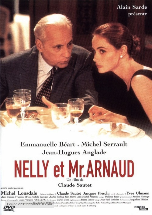 Nelly &amp; Monsieur Arnaud - French DVD movie cover