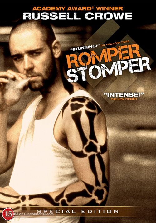 Romper Stomper - Danish DVD movie cover