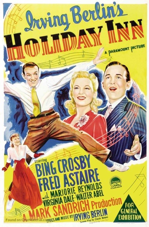 Holiday Inn - Australian Movie Poster
