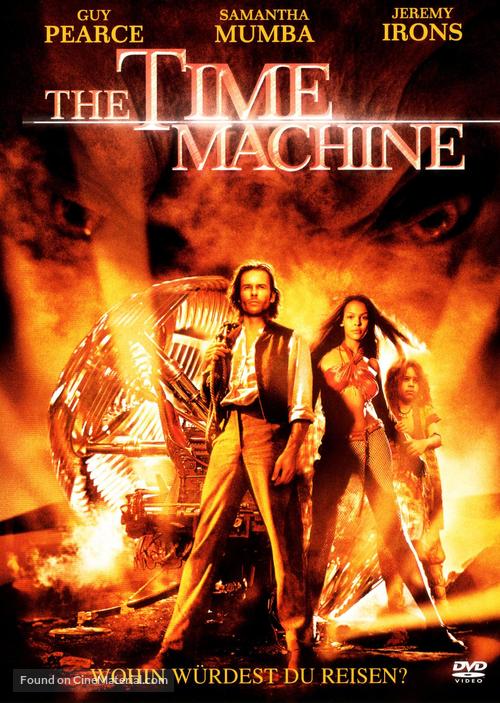 The Time Machine - German DVD movie cover