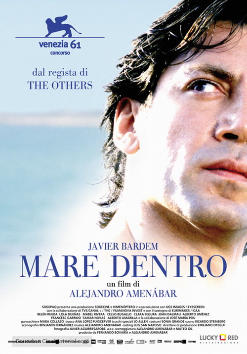 Mar adentro - Italian Movie Poster