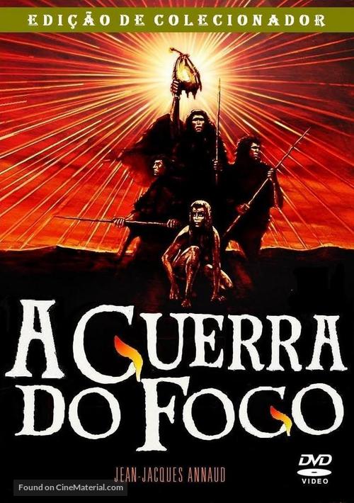 La guerre du feu - Brazilian DVD movie cover