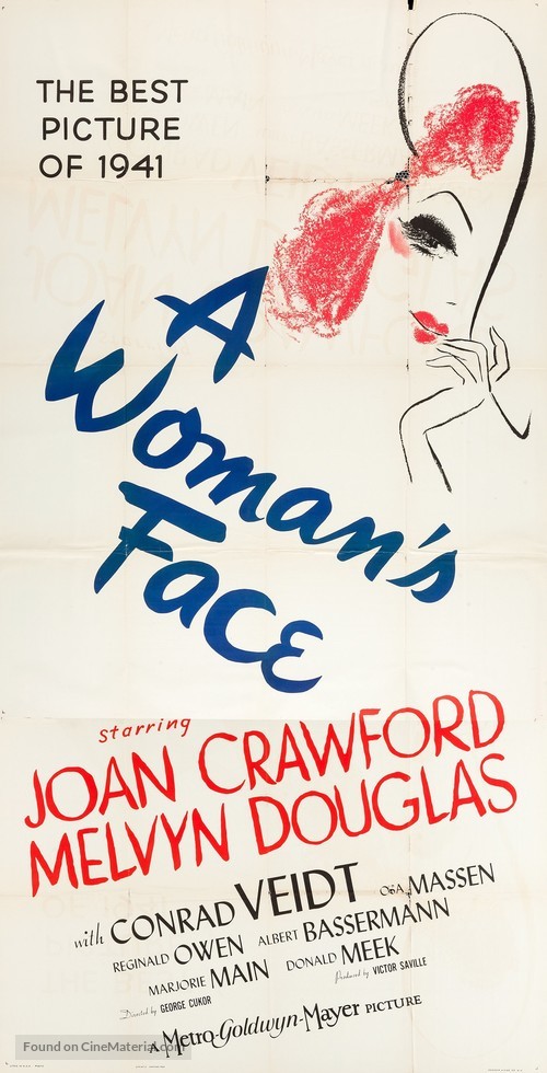 A Woman&#039;s Face - Movie Poster