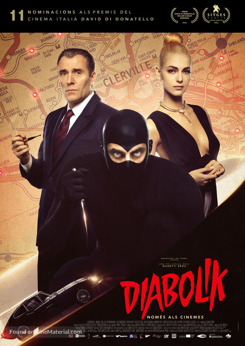 Diabolik - Andorran Movie Poster