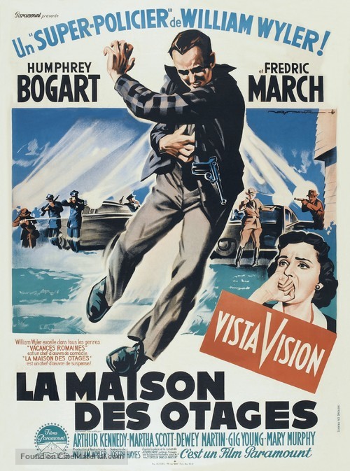 The Desperate Hours - French Movie Poster