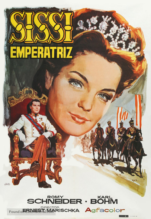 Sissi - Die junge Kaiserin - Spanish Movie Poster
