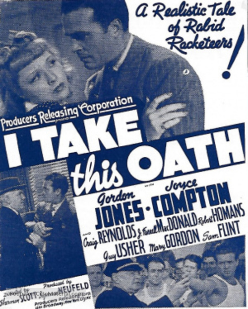 I Take This Oath - Movie Poster