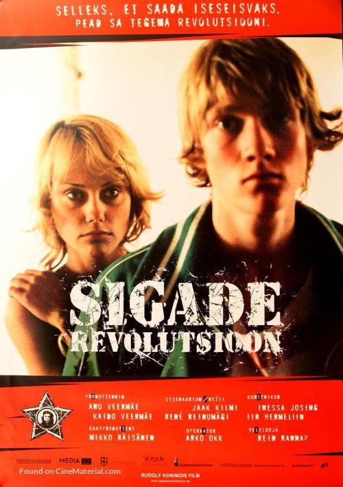 Sigade revolutsioon - Estonian Movie Poster