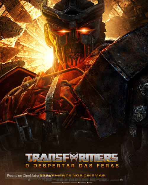 Transformers: Rise of the Beasts - Portuguese Movie Poster