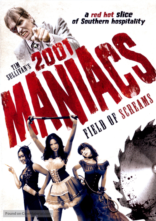 2001 Maniacs: Field of Screams - DVD movie cover