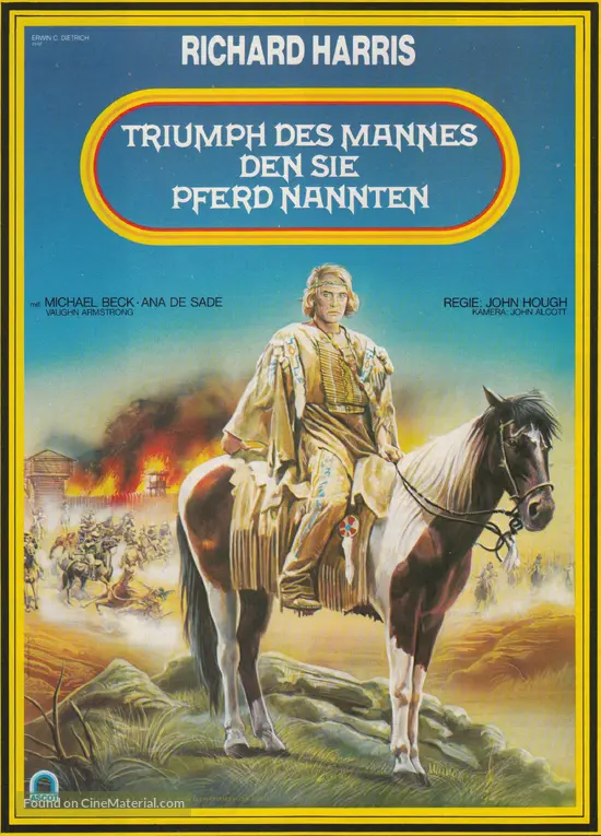 Triumphs Of A Man Called Horse 19 German Movie Poster Triumphs Of A Man Called Horse 19 German Movie Poster