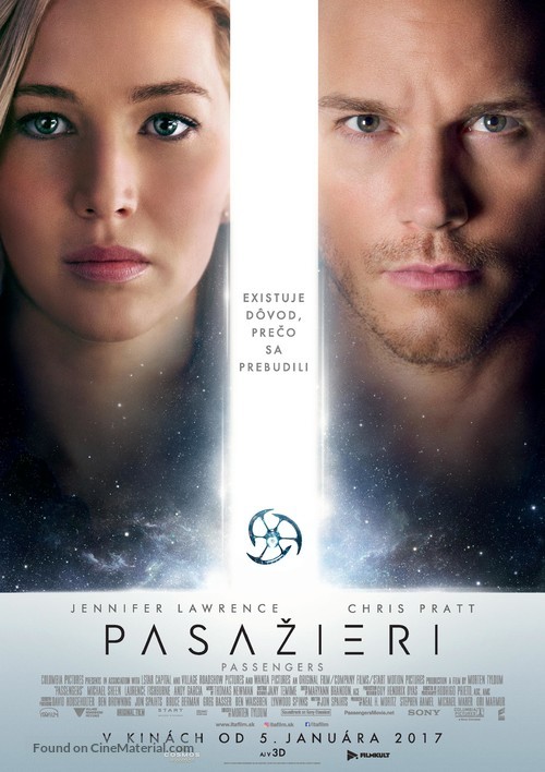 Passengers - Slovak Movie Poster