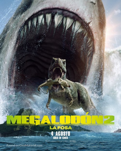 Meg 2: The Trench - Spanish Movie Poster