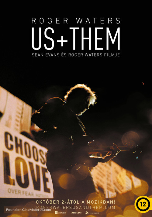 Roger Waters: Us + Them - Hungarian Movie Poster