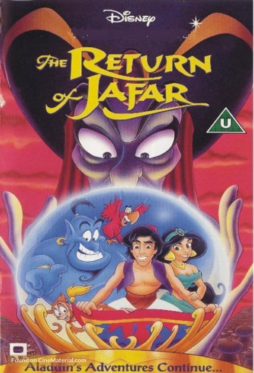 The Return of Jafar - British VHS movie cover