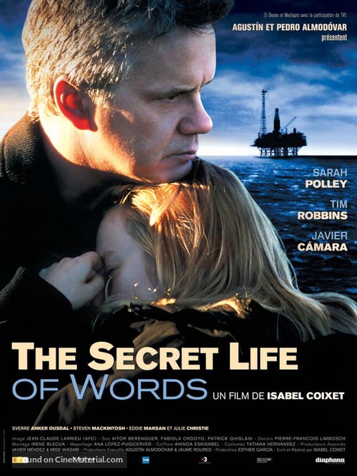 The Secret Life of Words - French Movie Poster