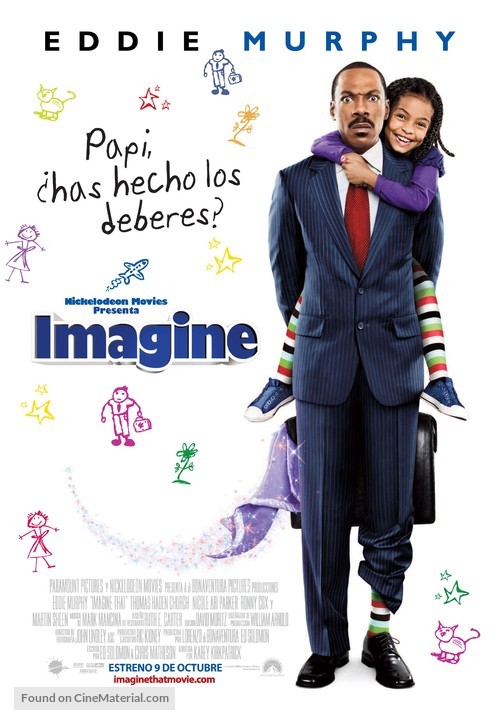 Imagine That - Spanish Movie Poster