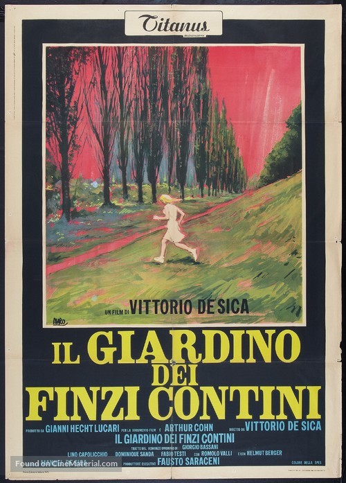 Il Giardino dei Finzi-Contini - Italian Movie Poster