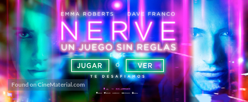 Nerve - Argentinian Movie Poster