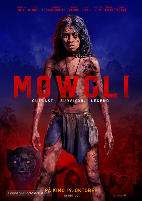 Mowgli - Norwegian Movie Poster