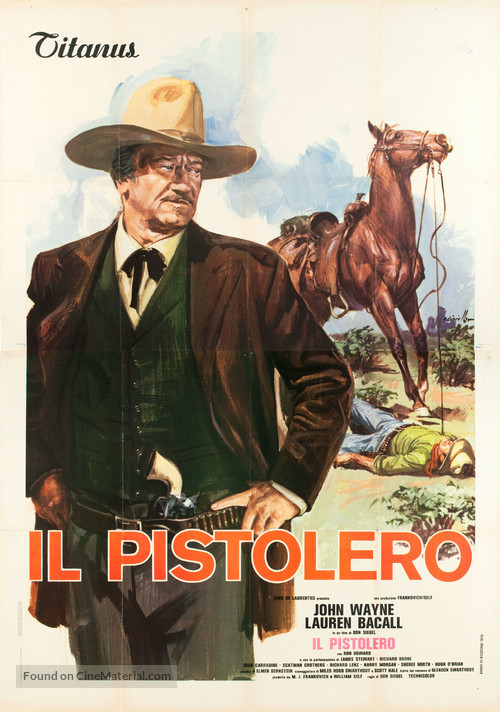 The Shootist - Italian Movie Poster