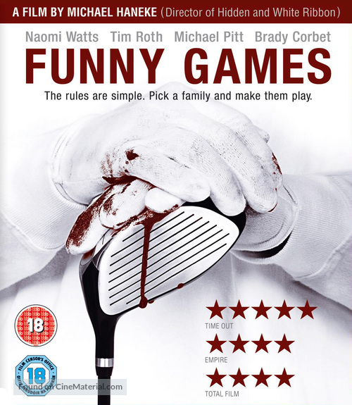 Funny Games U.S. - British Movie Cover