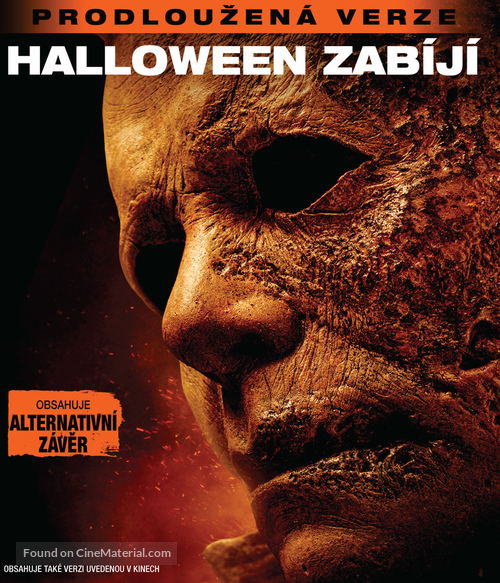 Halloween Kills - Czech Blu-Ray movie cover