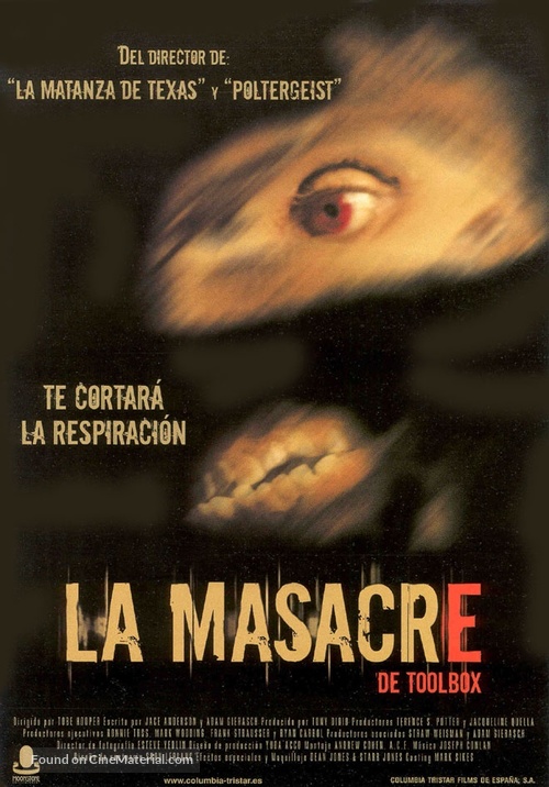 Toolbox Murders - Spanish Movie Poster