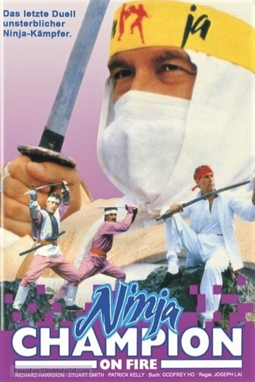 Ninja Avengers - German Movie Cover