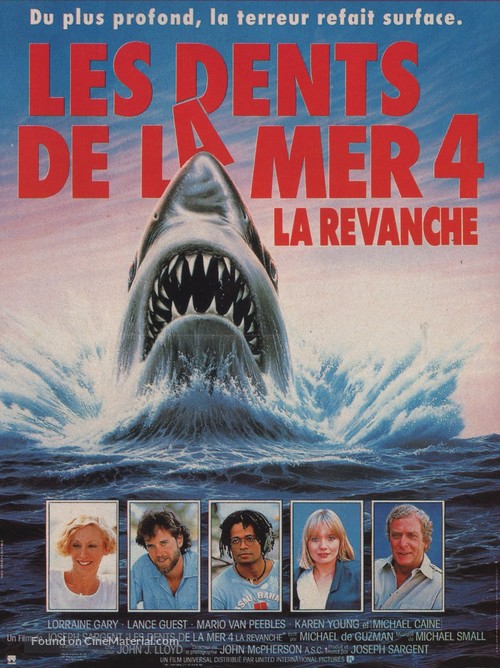 Jaws: The Revenge - French Movie Poster