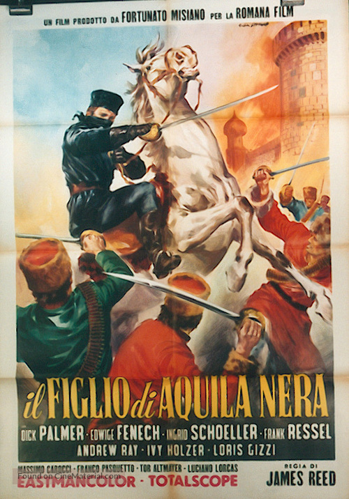 Il figlio di Aquila Nera - Italian Movie Poster