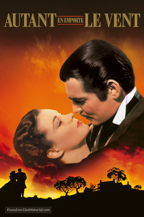 Gone with the Wind - French Movie Cover