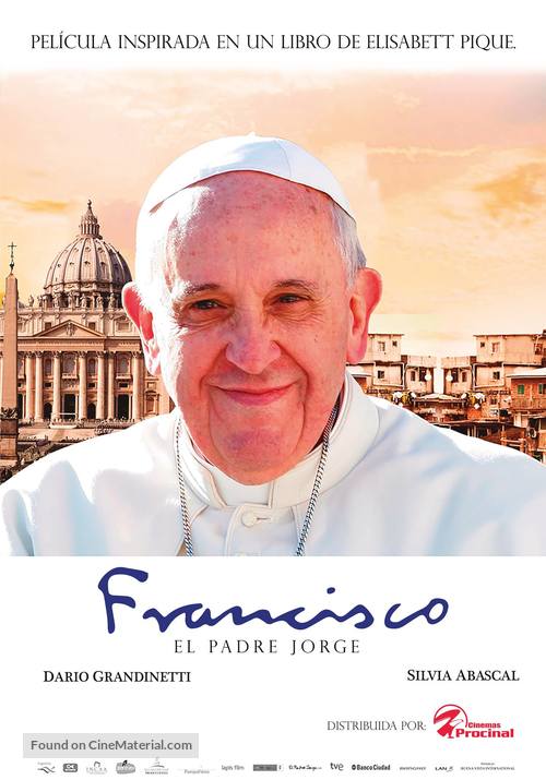 Bergoglio, el Papa Francisco - Colombian Movie Poster