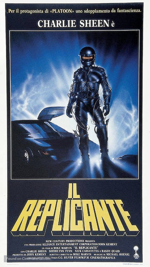 The Wraith - Italian Theatrical movie poster
