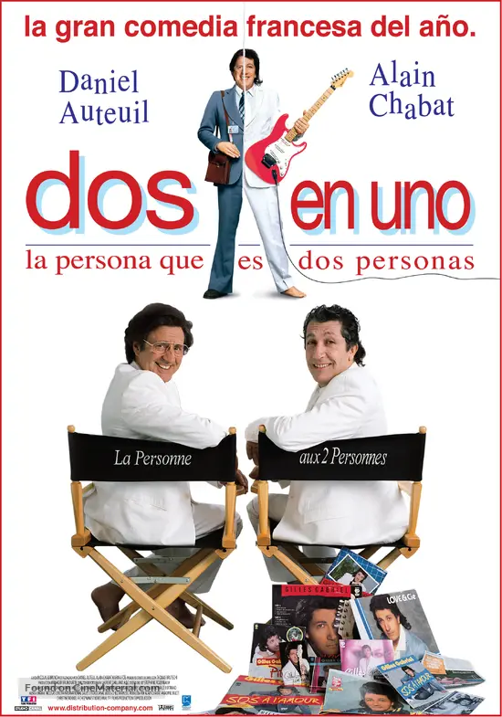 La personne aux deux personnes - Argentinian Movie Poster