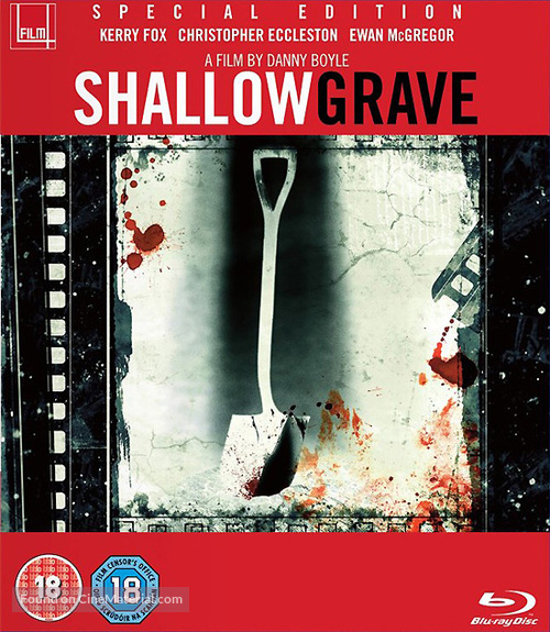 Shallow Grave - British Blu-Ray movie cover