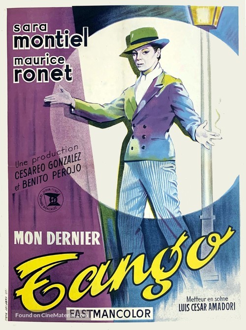 Mi &uacute;ltimo tango - French Movie Poster