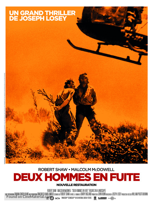 Figures in a Landscape - French Movie Poster