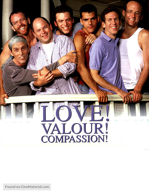 Love! Valour! Compassion! - French poster