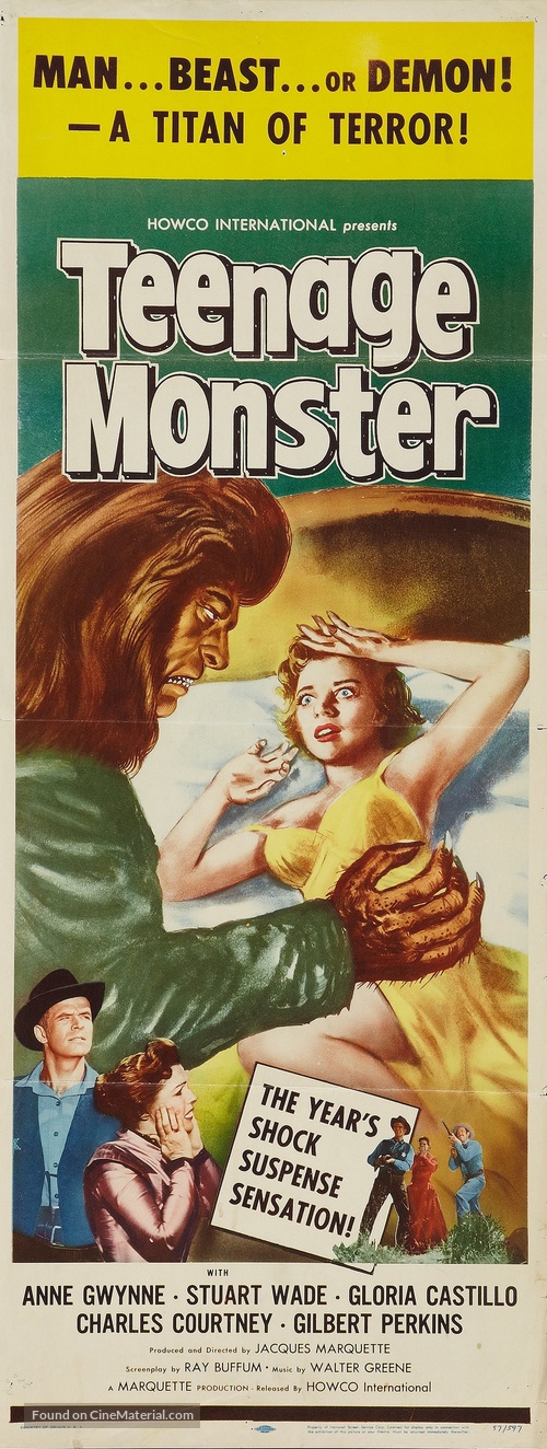 Teenage Monster - Movie Poster