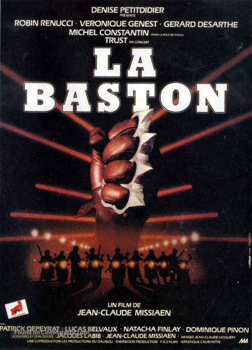 La baston - French Movie Poster