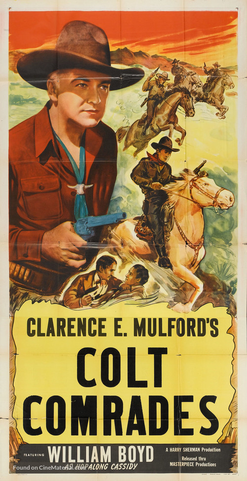 Colt Comrades - Re-release movie poster