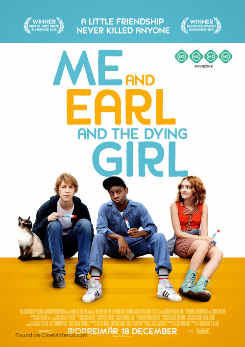 Me and Earl and the Dying Girl - Swedish Movie Poster