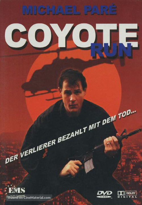 Coyote Run - German DVD movie cover