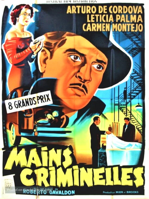 En la palma de tu mano - French Movie Poster