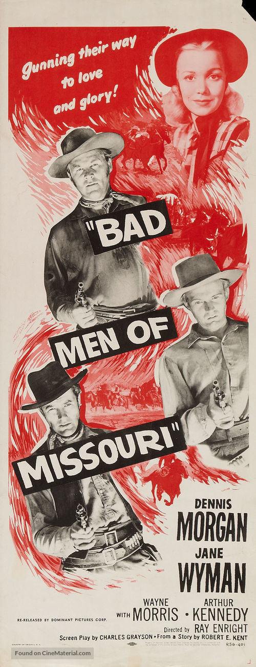 Bad Men of Missouri - Movie Poster