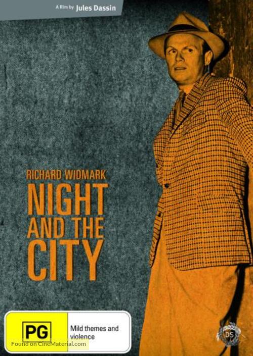 Night and the City - Australian DVD movie cover