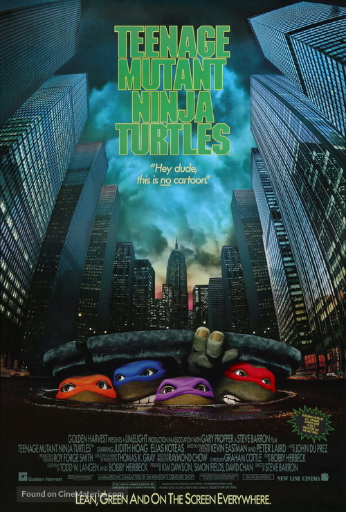 Teenage Mutant Ninja Turtles - Movie Poster