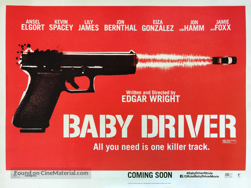 Baby Driver - British Movie Poster